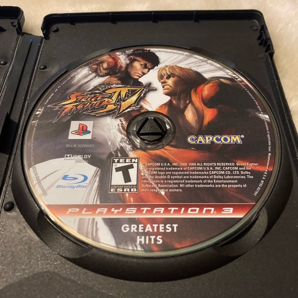 capcom Other - PS3 Street Fighter disc only